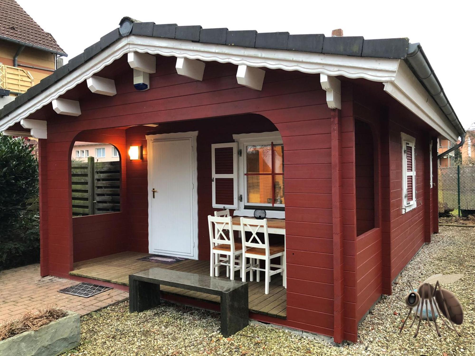 Neu! Ferienhuette Tiny House Villa Schoningen ภายนอก รูปภาพ
